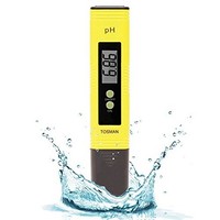 [해외] Tosman Digital pH Meter Pocket Size Water Quality Tester ATC pH Indicator Auto Calibration Accurate Reliable Quick Response within Seconds for Kitchen Drinking Water, Swimming Pool