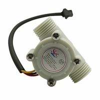 [해외] Fankerba - 1/2 Water Heater Flow Sensor YF-S201 / Water Flowmeter Hall Switch for Credit Card Machine/Water Dispenser,1-30L/min,High Precision