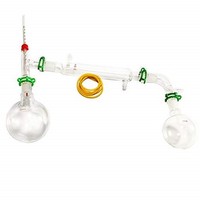 [해외] Dinglab,500ml Chemistry Lab Glassware Kit,glass Distilling,distillation Apparatus,24/40