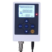 [해외] DIGITEN Water Liquid Flow Rate Volume Digital Display Flowmeter Quantitative Controller Counter Liter Gallon