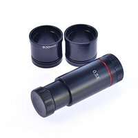 [해외] HAYEAR 0.5X Reduction Lens Eyepiece Lens 23.2mm Mounting with 30mm 30.5mm Ring Adapter Applicable for Biomicroscope Stereo Microscope