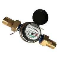 [해외] DAE AS320U-125P 1-1/4” Water Meter with Pulse Output, Measuring in Gallon + Coupling