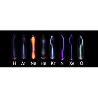 [해외] 8pc Gas Ampule Set 99.99% Pure for Element Collection: Ar, H, He, Kr, N, Ne, O and Xe