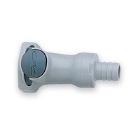 [해외] CPC (Colder) HFC17812 Quick-disconnect fittings, Straight-through hose barbs, PP, 1/2
