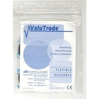 [해외] ValuTrode CFF203 2 in. X 3.5 in. Rect., Pigtail Foam Top, Reusable Electrodes 4 Per Pkg 10 PACKS