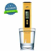 [해외] VEROSKY Digital PH Meter, PH Meter 0.01 PH High Accuracy Water Quality Tester with 0-14 PH Measurement Range for Household Drinking, Pool and Aquarium Water PH Tester Design with A