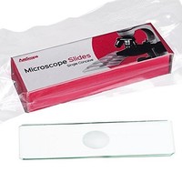 [해외] AmScope BS-C12 Microscope Slides Single Depression Concave Pack of 12