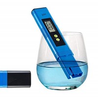 [해외] ikcool Digital PH Meter 0.01 PH High Accuracy Water Quality Tester with 0-14 PH Measurement Range for Household Drinking, Pool and Aquarium Water PH Tester Design with ATC