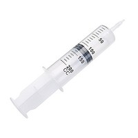 [해외] 200ml Syringe with Tip Adapter, Large Plastic Garden Syringes for Scientific Labs, Measuring, Watering, Refilling, Filtration Multiple Uses