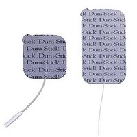 [해외] Dura-Stick Plus Electrodes, 2 x 3.5 Rectangle 4 Pack
