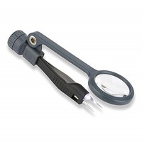 [해외] Carson Lighted MagniGrip 4.5x LED Lighted Magnifier with Precision Tweezers (MG-88)