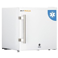 [해외] am-1 AM-LAB-CT-FSE-02 Counter Top Medical/Laboratory Freezer, MedLab Essential 1.5 cu. ft,19.5 H, 18.5 L, 18.5 W, White