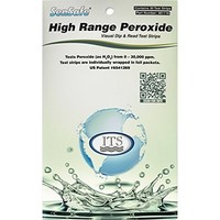 [해외] Industrial Test Systems WaterWorks 481116 Peroxide Test Strip, High Range, 32 Seconds Test Time, 0-30000 ppm Range (Pack of 30)