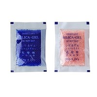 [해외] [15 Packs] 10 GramDry and Dry Premium Blue Indicating(Blue to Pink) Silica Gel Packets - RECHARGEABLE