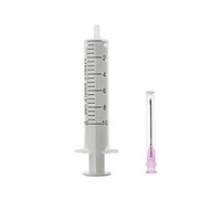 [해외] 20 pcs 10ml/10cc Veterinary Syringes with Needles Disposable Syringe Sterile Syringe and Needle,Upgraded Version Sterile Individually Packaged