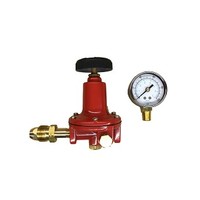 [해외] Propane LP Gas Adjustable 0 - 100psi High Pressure Regulator POL Connector and Gauge Marshall Excelsior