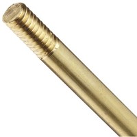 [해외] Robert Manufacturing R450-12 Brass Stem, 1/4-20 SAE Male, 12 Length