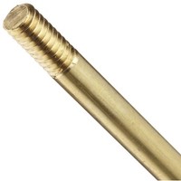 [해외] Robert Manufacturing R452-12 Brass Stem, 3/8-16 SAE Male, 12 Length