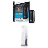 [해외] ARRIS SURFboard DOCSIS 3.0 Cable Modem (SB6183) Certified with Comcast Xfinity, Time Warner Cable, Charter, Cox, Cablevision, and more (Retail Packaging - Black) with SB-AC1750 WiF