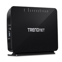 [해외] TRENDnet AC750 Wireless VDSL2/ADSL2+ Modem Router, 200 Mbps VDSL Downstream Speeds, USB share ports, TEW-816DRM