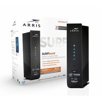 [해외] ARRIS SURFboard (32x8) DOCSIS 3.0 Cable Modem Plus AC2350 Dual Band Wi-Fi Router, 1.4 Gbps Max Speed, Certified for Comcast Xfinity, Spectrum, Cox and more (SBG7600AC2)