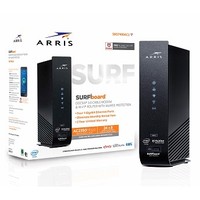 [해외] ARRIS SURFboard (24x8) DOCSIS 3.0 Cable Modem Plus AC2350 Dual Band Wi-Fi Router, 1 Gbps Max Speed, Certified for Comcast Xfinity, Spectrum, Cox and more (SBG7400AC2)