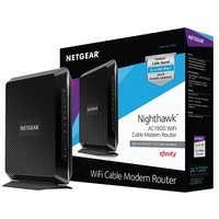 [해외] NETGEAR Nighthawk AC1900 (24x8) DOCSIS 3.0 WiFi Cable Modem Router Combo (C7000) Certified for Xfinity from Comcast, Spectrum, Cox, and more