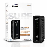 [해외] ARRIS Surfboard (16x4) DOCSIS 3.0 Cable Modem Plus AC1600 Dual Band Wi-Fi Router, 686 Mbps Max Speed, Certified for Comcast Xfinity, Spectrum, Cox and More (SBG10)