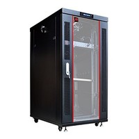 [해외] 27U Free Standing Server Rack Cabinet.Fit most of servers. ACCESSORIES FREE!! Network IT Rack Cabinet Enclosure. …
