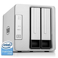 [해외] TerraMaster F2-221 NAS 2-Bay Cloud Storage Intel Dual Core 2.0GHz Plex Media Server Network Storage (Diskless)