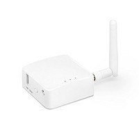 [해외] GL.iNet GL-AR150 Mini Travel Router with 2dbi external antenna, Wi-Fi Converter, OpenWrt Pre-installed, Repeater Bridge, 150Mbps High Performance, OpenVPN, Tor Compatible, Programm