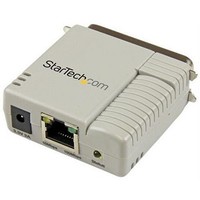 [해외] StarTech PM1115P2 1 Port 10/100 Mbps Ethernet Parallel Network Print Server