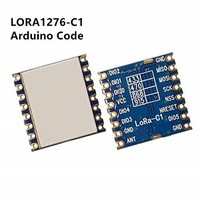[해외] LoRa 1276 Chip Module with Arduino 100mW Long Range Spread Spectrum modulation wireless transceiver module , 2 pcs, LORA1276-C1