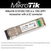 [해외] MikroTik S+31DLC10D, SFP+ 10G 10Km 1310nm DDM transceiver LC