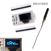 [해외] 0.96 OLED Display ESP32 ESP-32S WiFi Bluetooth Lora Module Development Board Antenna Transceiver SX1276 915MHZ 868MHZ IOT for Arduino Smart Home