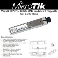 [해외] Mikrotik SFPONU GPON ONU module SFP Pluggable interface for Fiber to Home