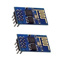 [해외] GeeBat ESP8266 Serial WIFI Wireless Transceiver Module ESP-01 Support LWIP AP STA for Arduino UNO R3 Mega2560 Nano Pack of 2pcs