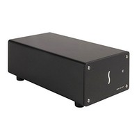 [해외] Sonnet Twin 10G Network Adapter Thunderbolt 2 10 Gigabit Ethernet, Black (TWIN10G-SFP-TB2), Black