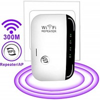 [해외] WiFi Extender - Mini WiFi Extender 2.4GHz Band Up to 300 Mbps,Wireless Repeater with WPS Internet Signal Booster,Best Range Network/Compatible with Alexa/Extends WiFi to Smart Home