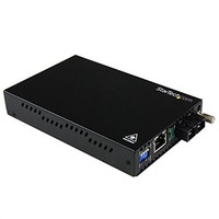 [해외] StarTech.com Gigabit Ethernet Multi Mode Fiber Media Converter SC 550m - 1000 Mbps