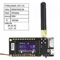 [해외] TTGO ESP32 - Paxcounter LoRa32 V2.1_1.6 Version 868/915MH LoRa ESP-32 OLED 0.96 Inch SD Card Bluetooth WiFi Module SMA