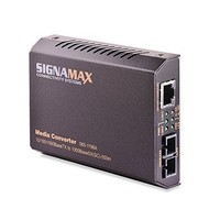 [해외] Signamax 10/100/1000BaseT/TX to 1000BaseLX Media Converter, SC/SM, 10 km Span UPC CODE 763474169528