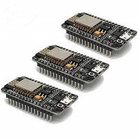 [해외] 3pcs ESP8266 NodeMcu Lua CP2102 WIFI Internet Development Board Wireless Module works with Arduino IDE/Micropython