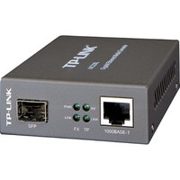 [해외] TP-Link Gigabit Ethernet Media Converter, Up to 1000Mbps RJ45 to 1000Mbps SFP Slot Supporting MiniGBIC Modules (MC220L)