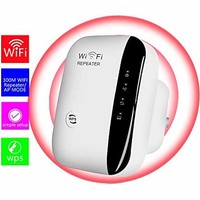 [해외] WiFi Extender-Mini WiFi Range Extender,N300 Wireless WiFi Repeater for 2.4GHz Internet WiFi Signal Booster Amplifier 802.11n/b/g Network with Ethernet Cable