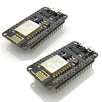 [해외] HiLetgo 2pcs ESP8266 NodeMCU LUA CP2102 ESP-12E Internet WiFi Development Board Open Source Serial Wireless Module Works Great with Arduino IDE/Micropython (Pack of 2PCS)
