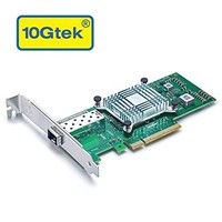 [해외] 10Gtek for Intel E10G41BTDAG1P5 82599ES Chipset 10Gb Ethernet Converged Network Adapter (NIC), Single SFP+ Port, PCI Express 2.0 X8, Same as X520-DA1/X520-SR1