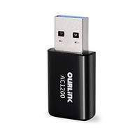 [해외] OURLiNK USB WiFi Adapter 1200Mbps USB 3.0 Wireless Network WiFi Dongle Mini Compact Size for Laptop/Mac,Dual Band 2.4G/5G 802.11ac,Support Windows 10/8/8.1/7/Vista/XP/2000,Mac 10.4