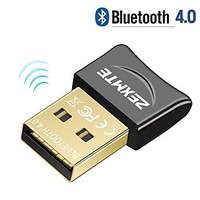 [해외] Bluetooth Adapter for PC USB Bluetooth Dongle Bluetooth Receiver Wireless Transfer Compatible with Stereo Headphones Desktop Windows 10/8/7/Vista/XP