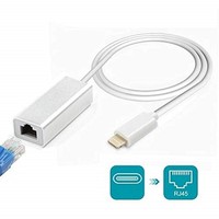 [해외] Amatage Lighting to RJ45 Ethernet LAN Network Adapter for Phone/Pad, Phone Ethernet Adapter, 3.3ft/1m Cable, 10/100Mbps High Speed, System Required iOS 10.0 or Up